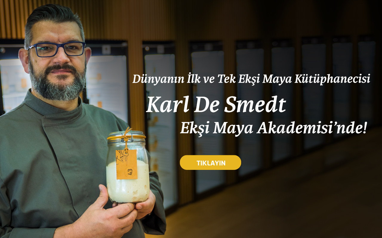 Dünyanın İlk ve Tek Ekşi Maya Kütüphanecisi Karl De Smedt Eki Maya Akademisi'nde!	 