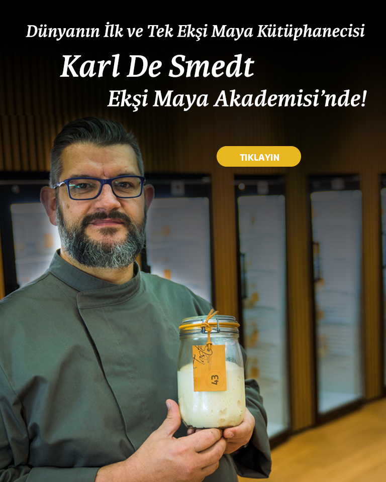 Dünyanın İlk ve Tek Ekşi Maya Kütüphanecisi Karl De Smedt Eki Maya Akademisi'nde!	 