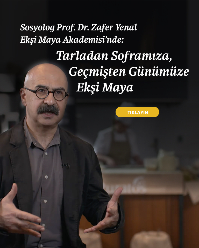 Sosyolog Prof. Dr. Zafer Yenal Ekşi Maya Akademisi'nde: Tarladan Soframıza, Geçmişten Günümüze Ekşi Maya 